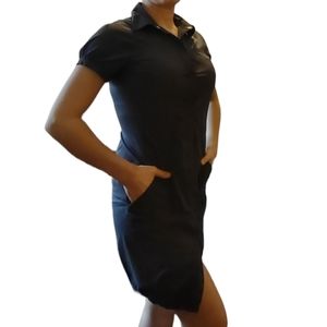 👗 Columbia small button-up, sun protection dress